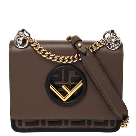 fendi mini kan i|fendi leather shoulder bag.